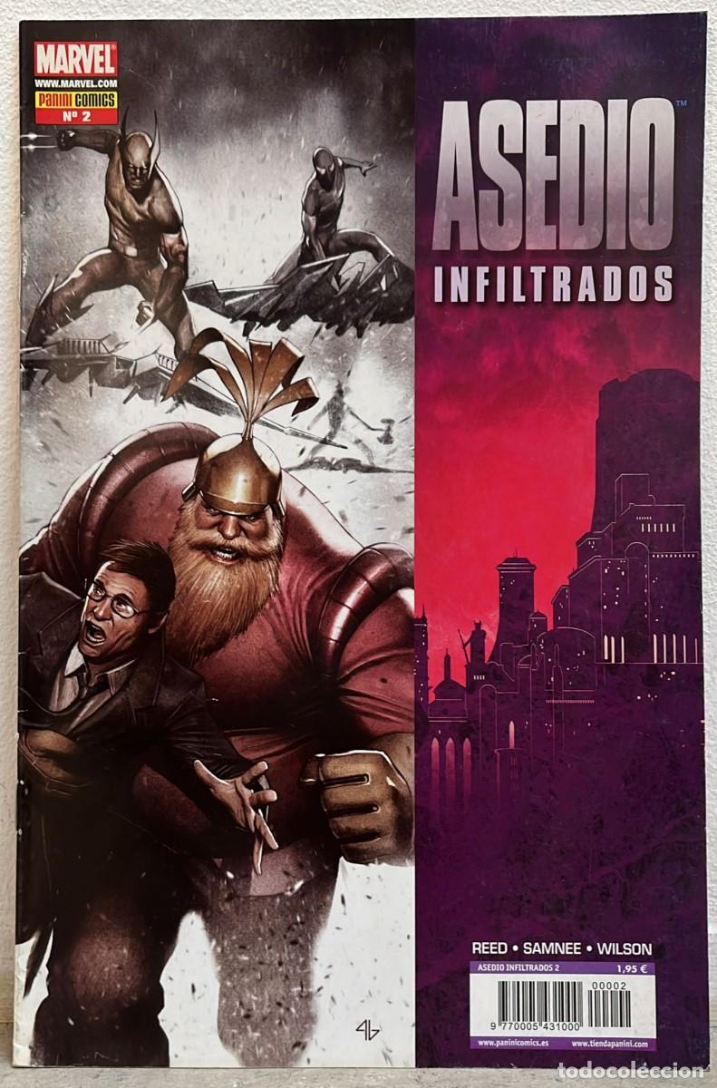 C&oacute;mics: ASEDIO: INFILTRADOS (MARVEL)