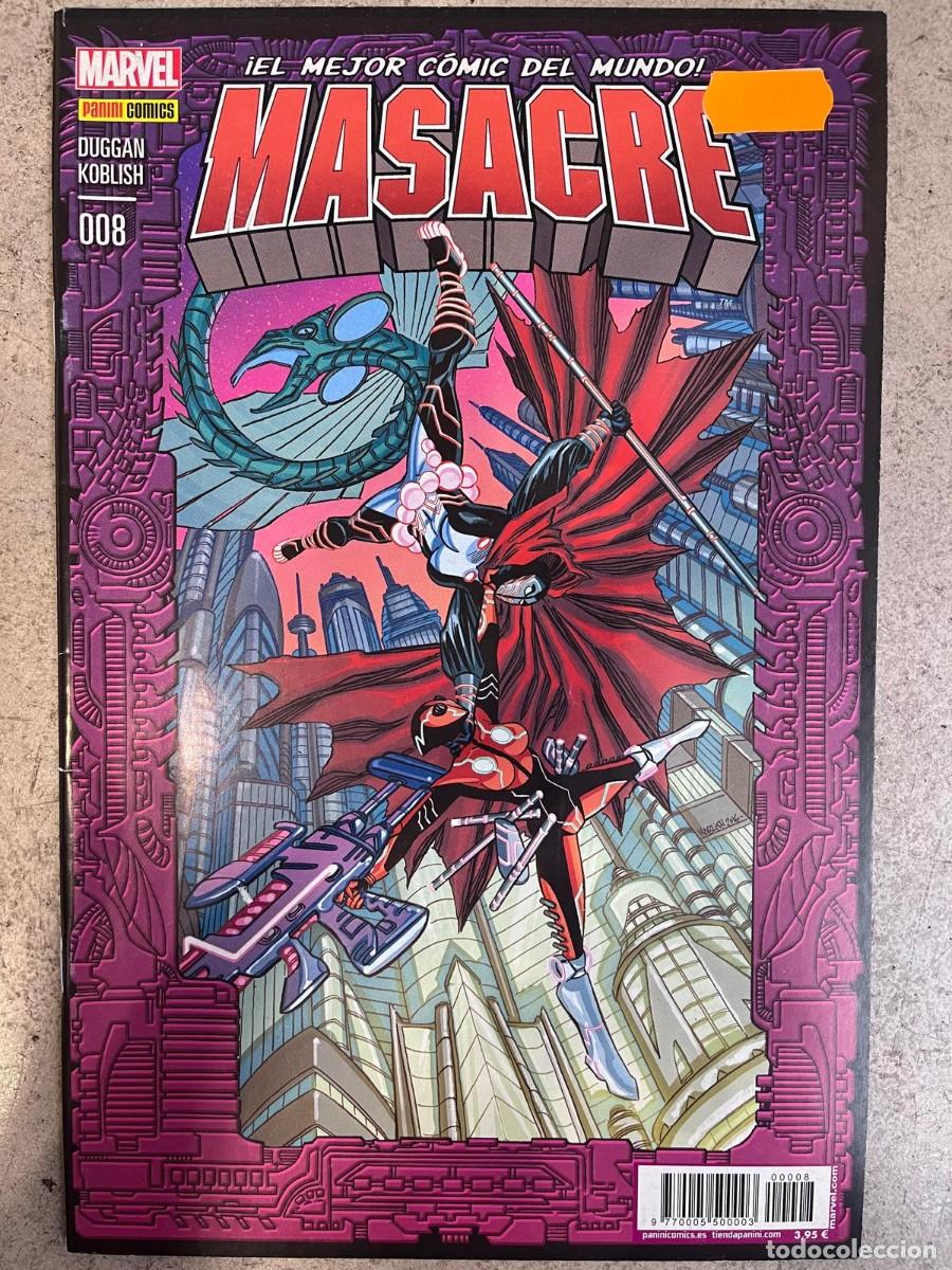 C&oacute;mics: Masacre 008. Marvel comics.
