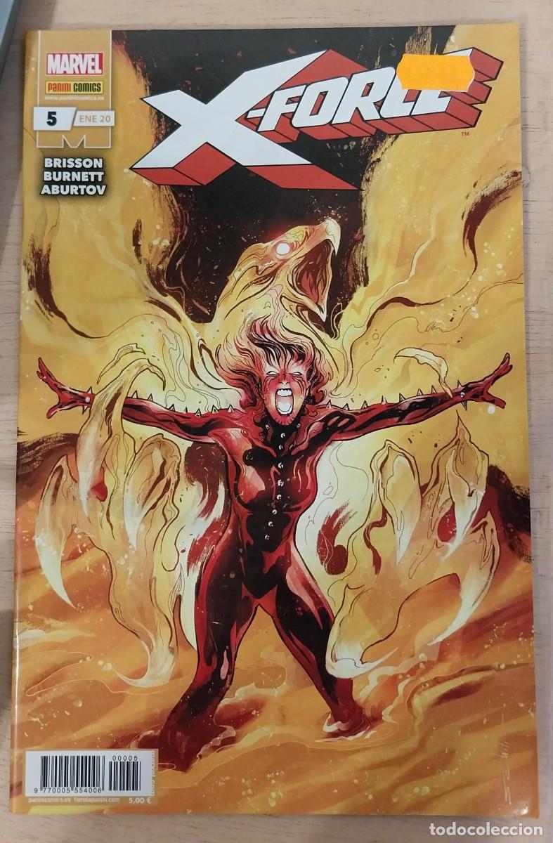C&oacute;mics: X-Force 5, Marvel comics.