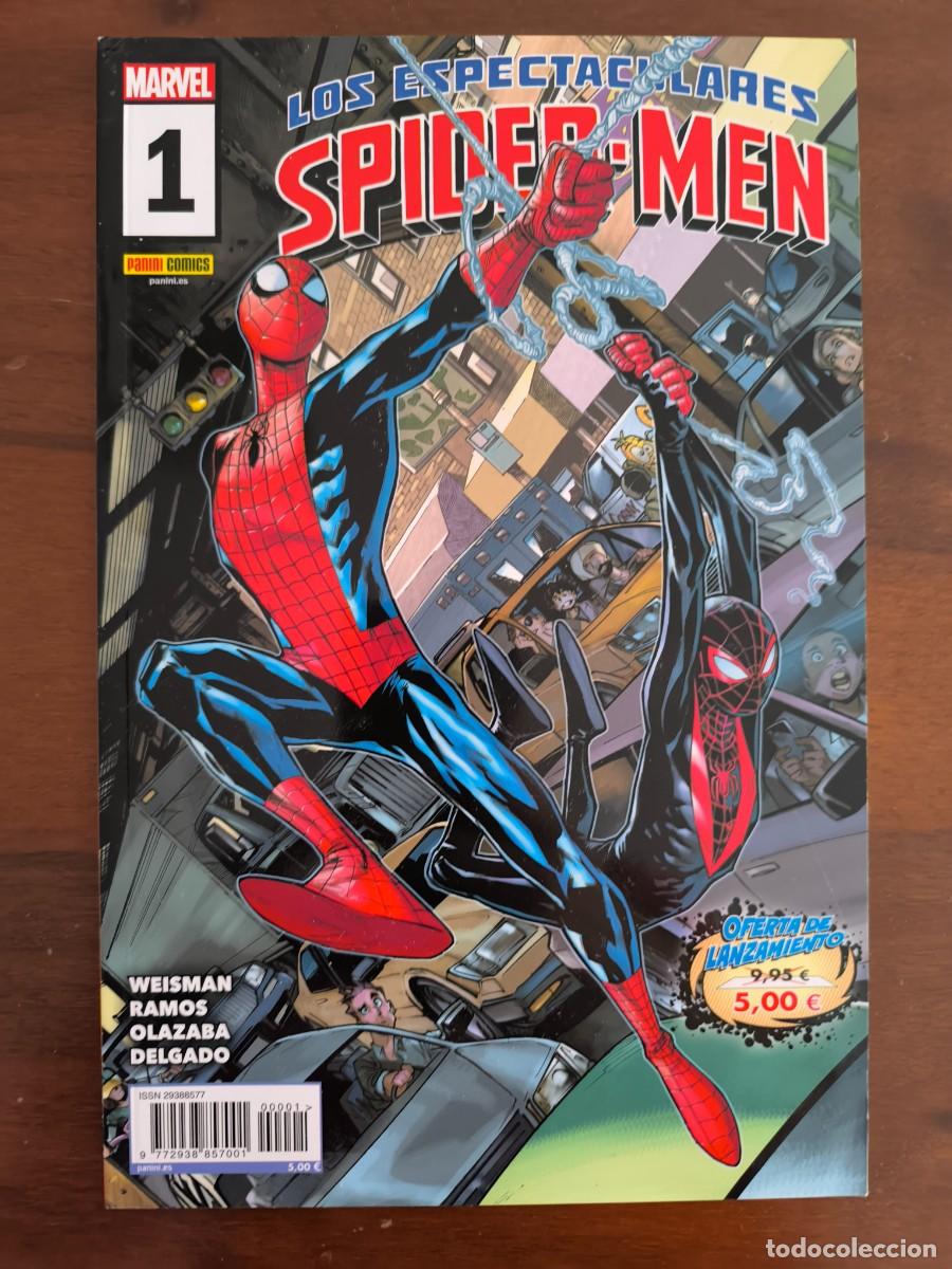 C&oacute;mics: Los Espectaculares Spider-Men 1 - Greg Weisman y Humberto Ramos - Marvel - Panini