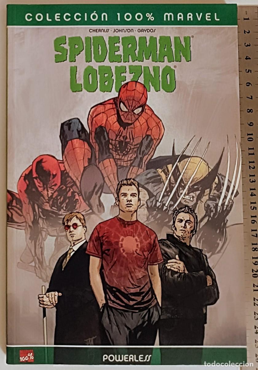 C&oacute;mics: Spiderman / Lobezno: Powerless - 100% Marvel Panini - MINT - Foto 1