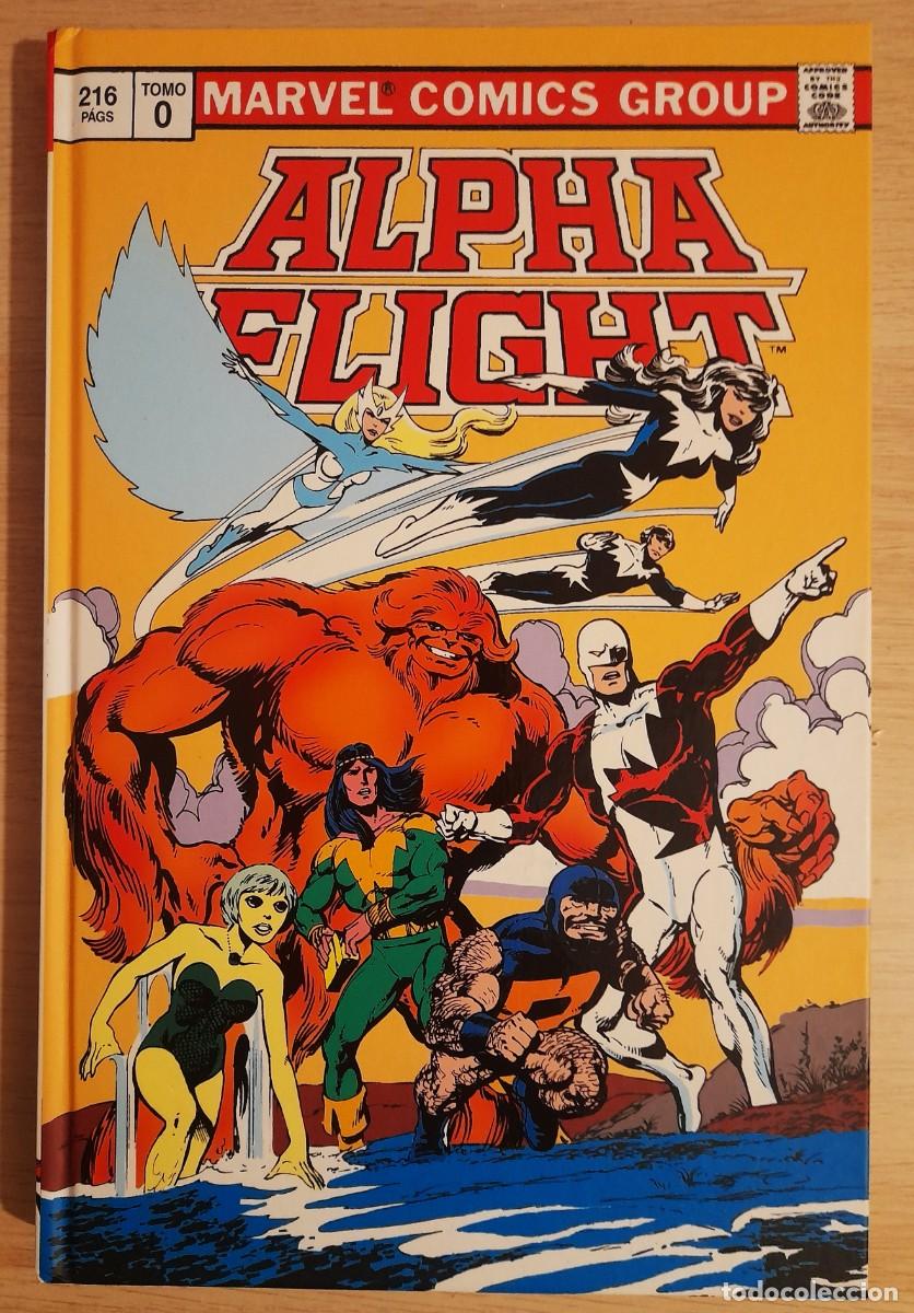 C&oacute;mics: Biblioteca Alpha Flight - Coleccion Completa de 6 Tomos - Marvel - Panini