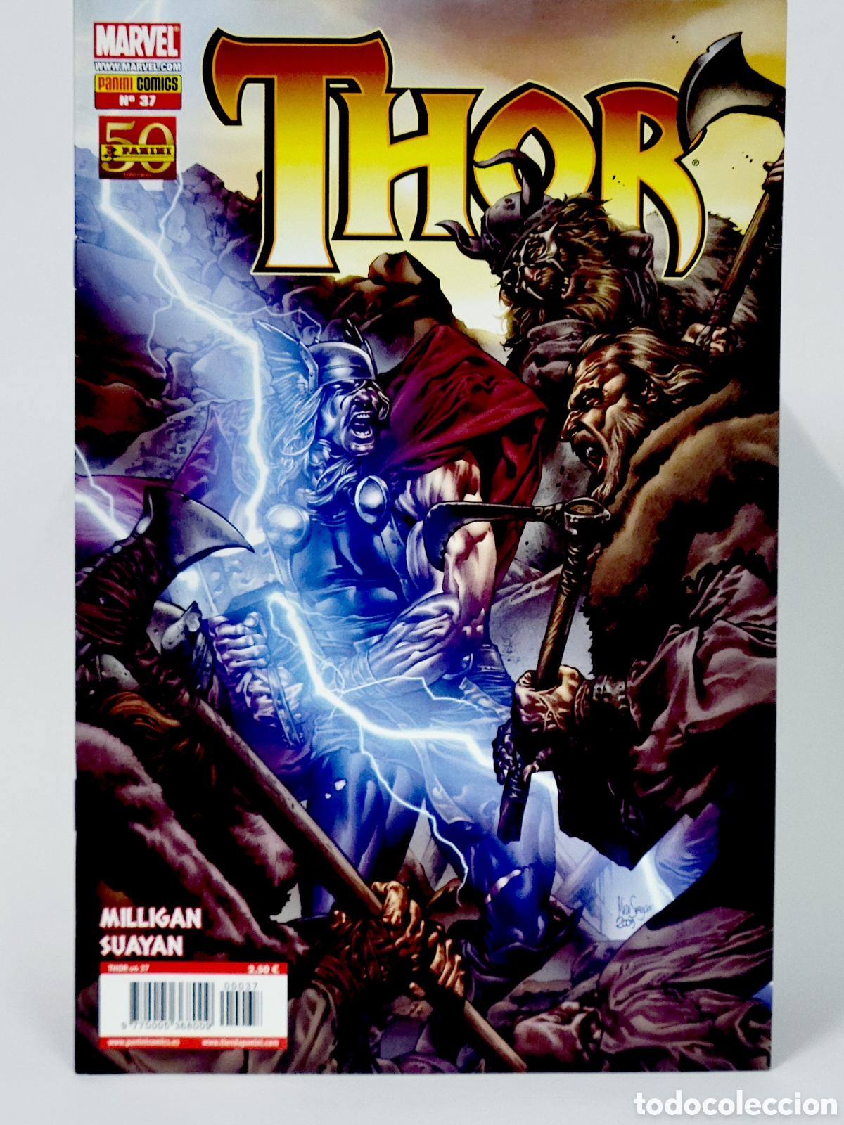 C&oacute;mics: C&Oacute;MIC DE KIOSCO EL PODEROSO THOR 37 PANINI MARVEL GRAPA