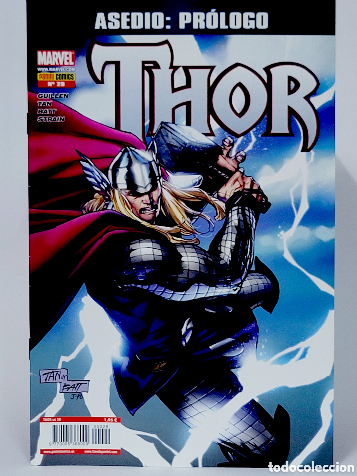 C&oacute;mics: C&Oacute;MIC DE KIOSCO THOR 29 ASEDIO PR&Oacute;LOGO PANINI MARVEL GRAPA