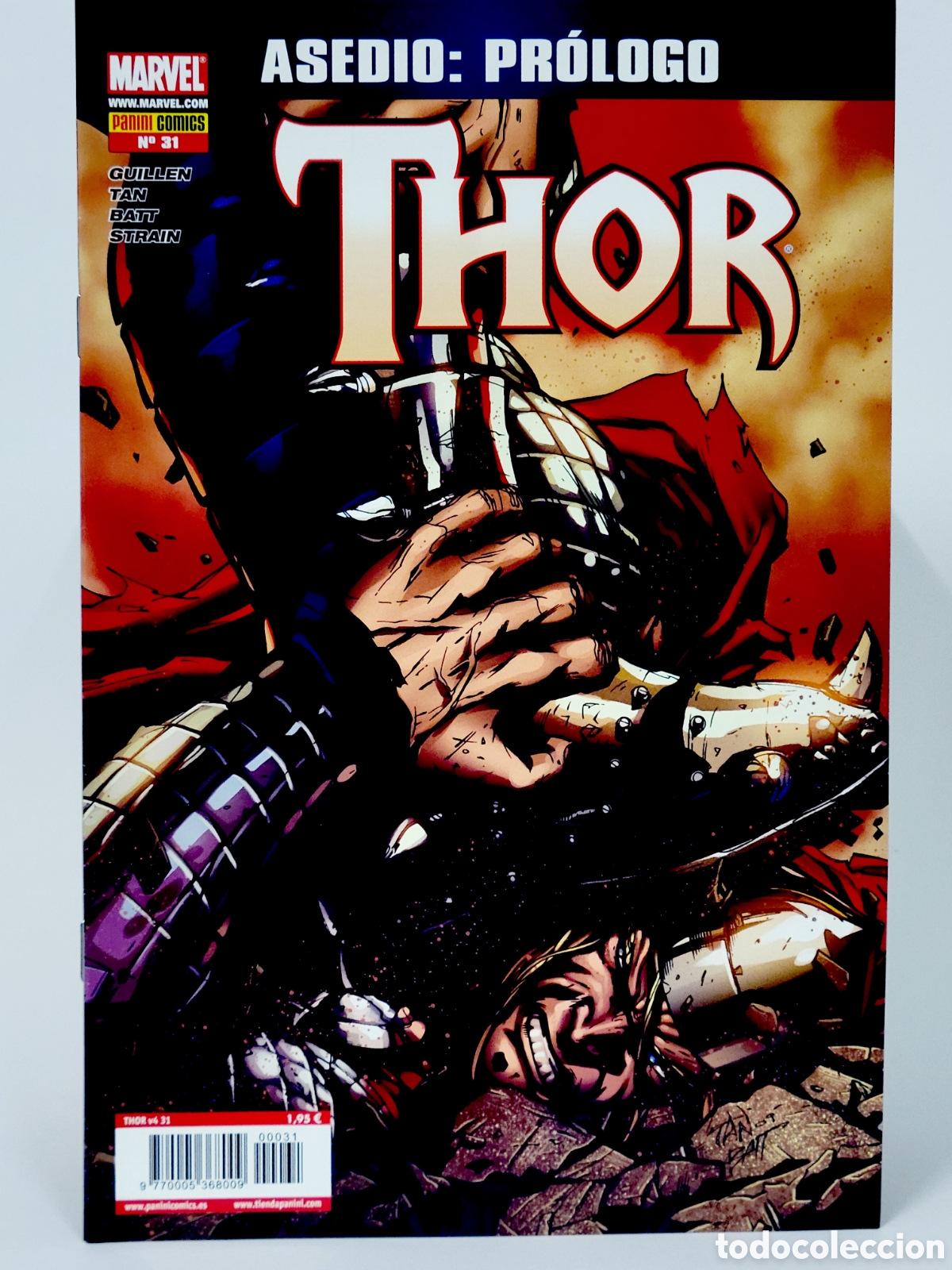 C&oacute;mics: C&Oacute;MIC DE KIOSCO THOR 31 ASEDIO PR&Oacute;LOGO PANINI MARVEL GRAPA