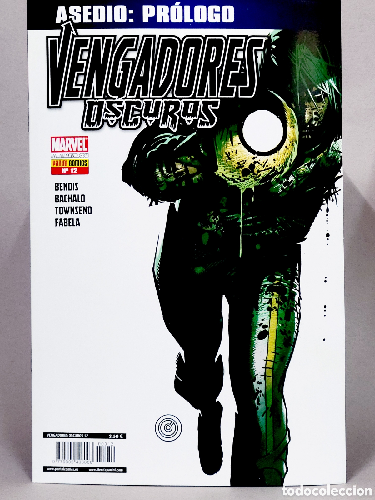 C&oacute;mics: C&Oacute;MIC DE KIOSCO VENGADORES OSCUROS 12 ASEDIO PR&Oacute;LOGO PANINI MARVEL GRAPA
