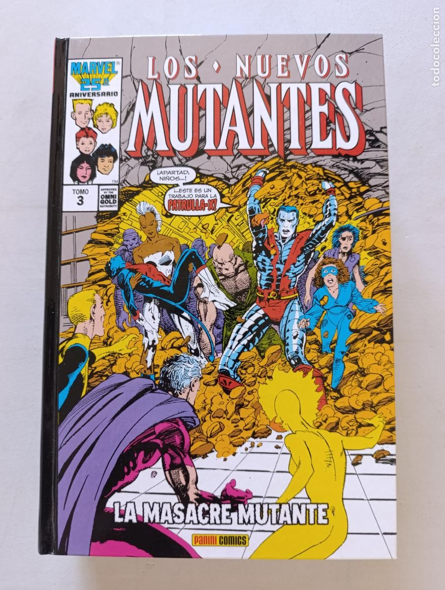 C&oacute;mics: LOS NUEVOS MUTANTES TOMO 3: LA MASACRE MUTANTE - OMNIGOLD, OMNI GOLD - MARVEL - PANINI (356)