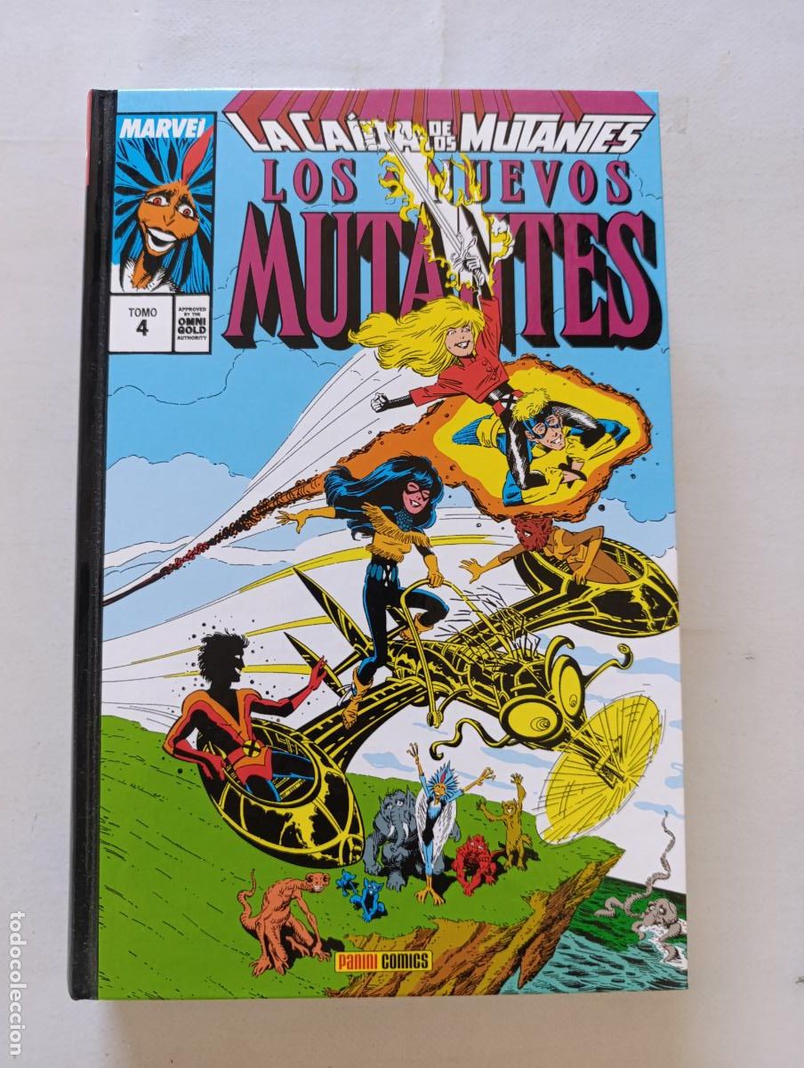 C&oacute;mics: LOS NUEVOS MUTANTES TOMO 4: LA CAIDA DE LOS MUTANTES - OMNIGOLD, OMNI GOLD - MARVEL - PANINI (362)