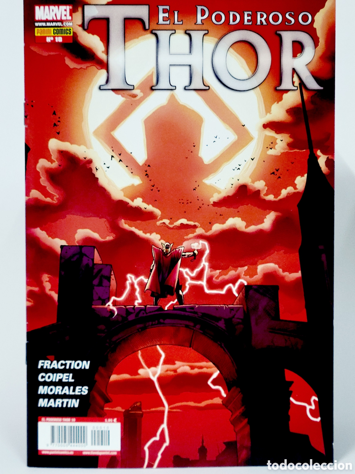 C&oacute;mics: C&Oacute;MIC DE KIOSCO EL PODEROSO THOR 10 PANINI MARVEL GRAPA - Foto 1