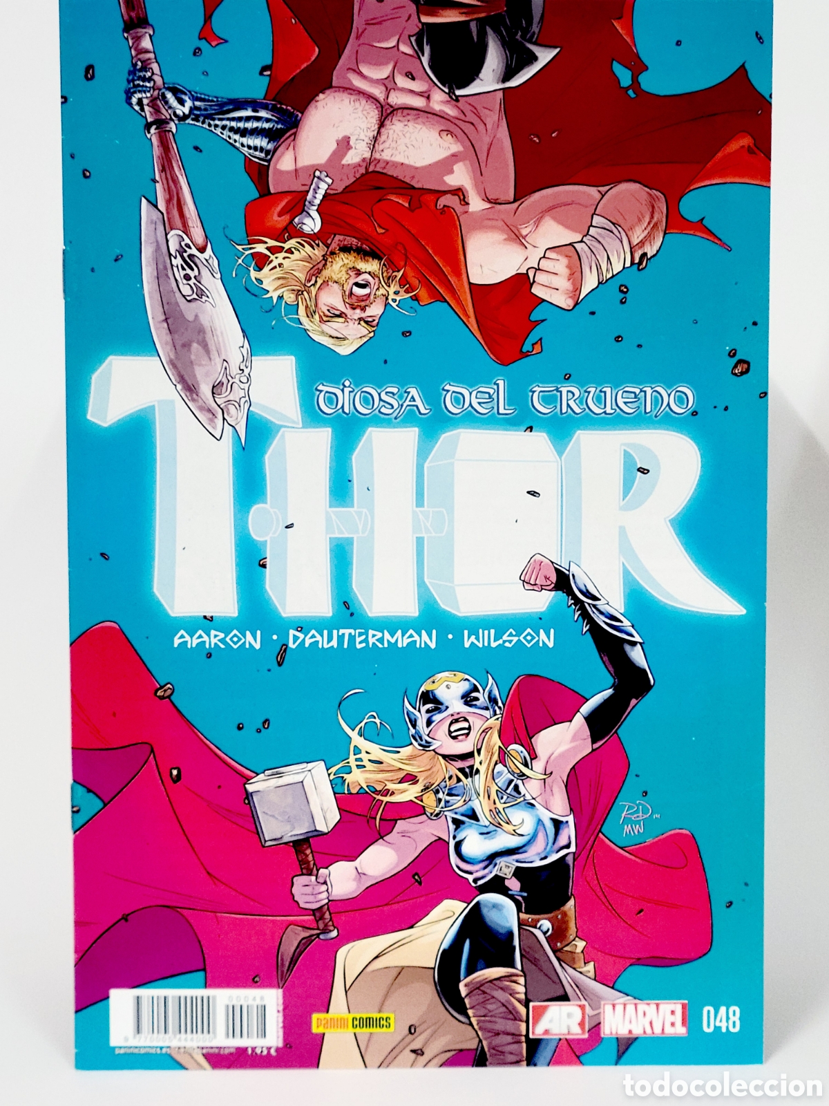 C&oacute;mics: C&Oacute;MIC DE KIOSCO THOR DIOSA DEL TRUENO 48 PANINI MARVEL GRAPA