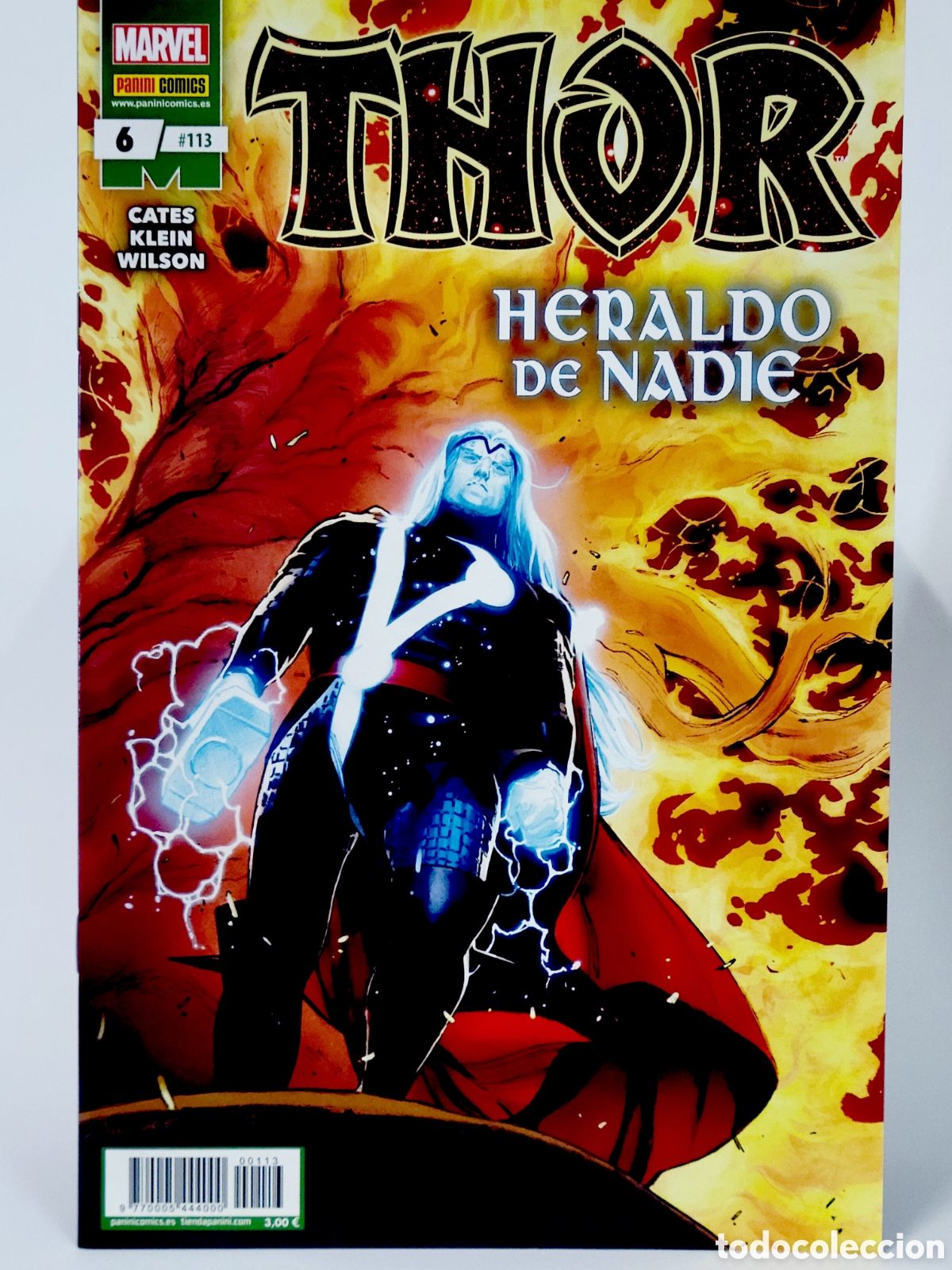 C&oacute;mics: C&Oacute;MIC DE KIOSCO EL PODEROSO THOR 113 HERALDO DE NADIE 6 PANINI MARVEL GRAPA