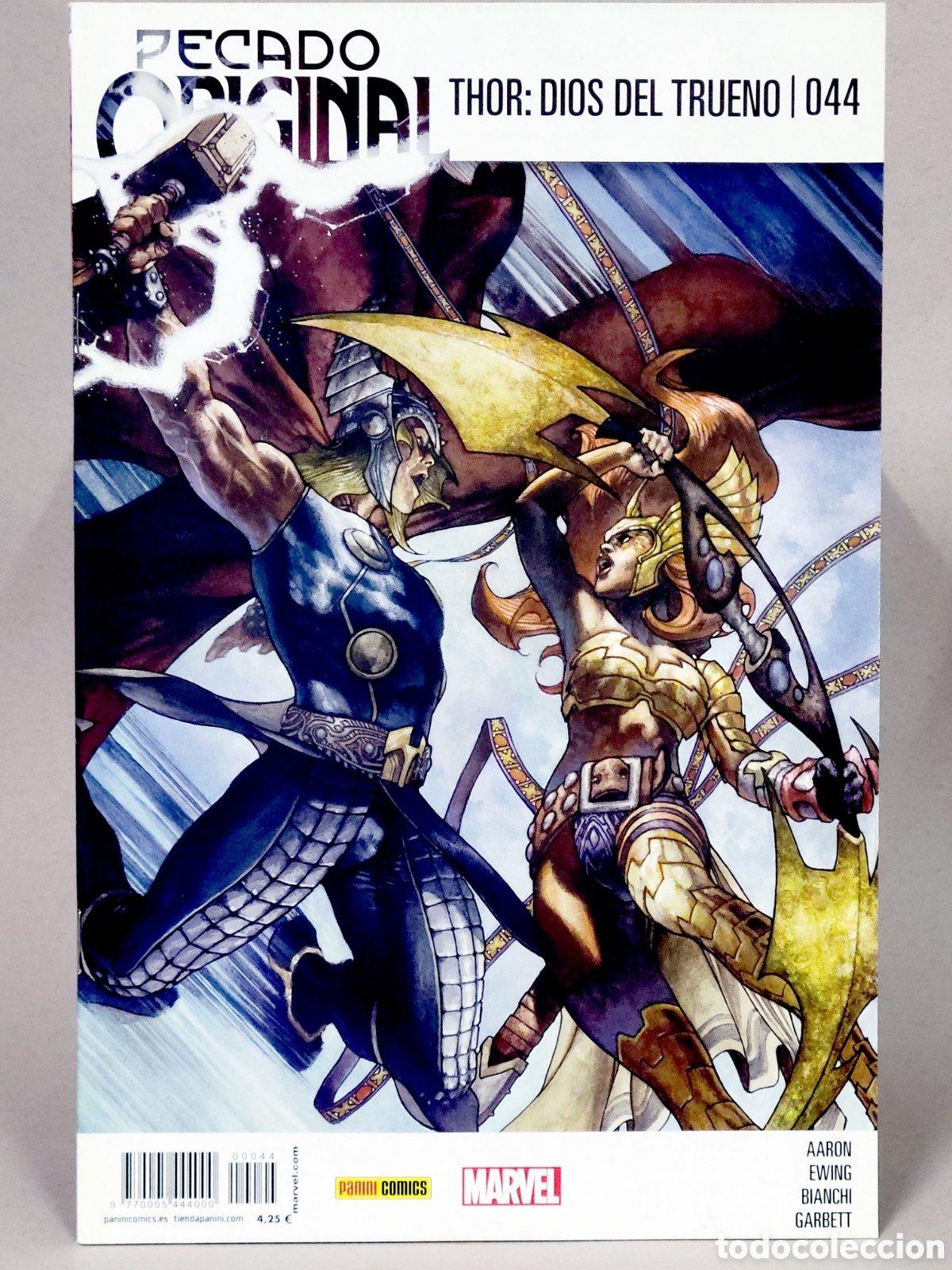 C&oacute;mics: C&Oacute;MIC DE KIOSCO EL PODEROSO THOR DIOS DEL TRUENO 44 PECADO ORIGINAL PANINI MARVEL GRAPA