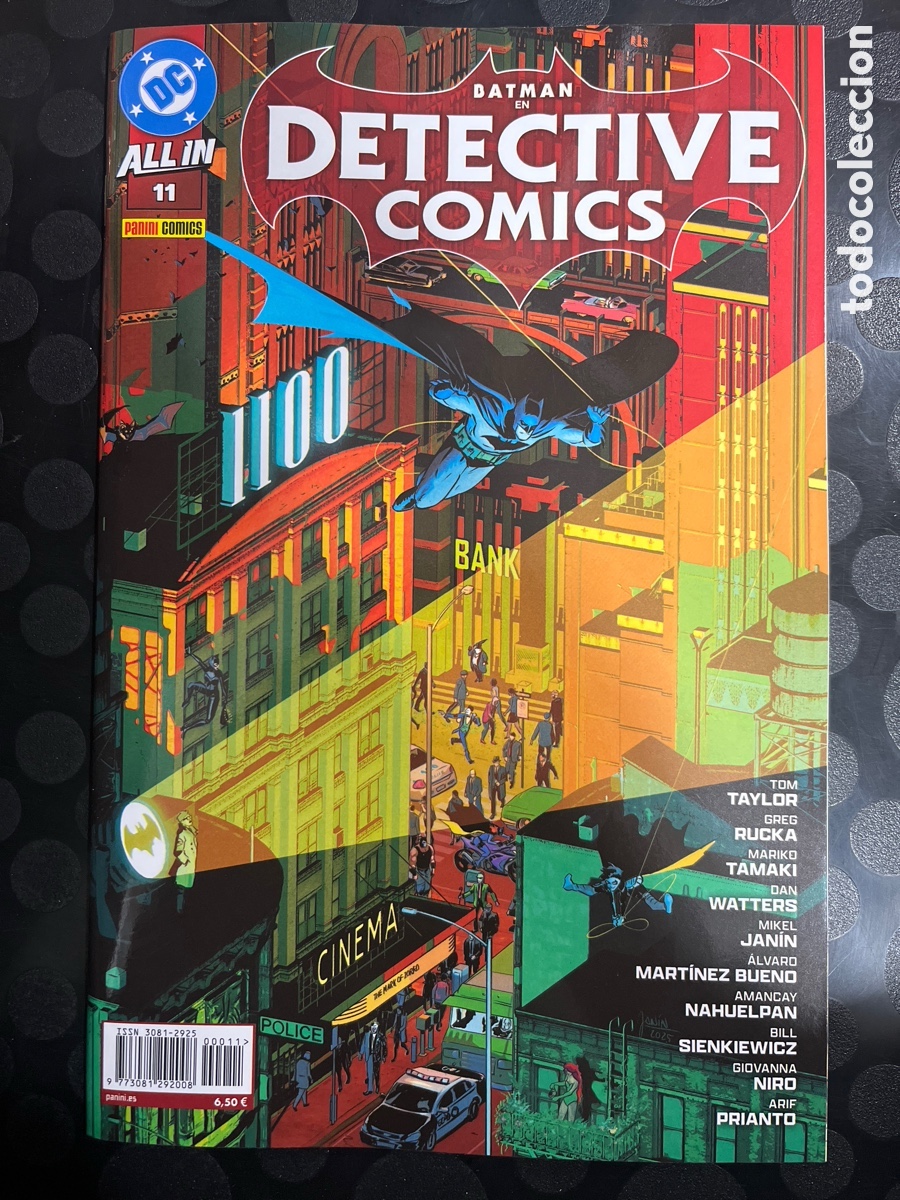 C&oacute;mics: DETECTIVE C&Oacute;MICS N.11 BATMAN : EL CLUB DEL CUCHILLO Y LA PISTOLA DC ALL IN ( 2025/&hellip; )