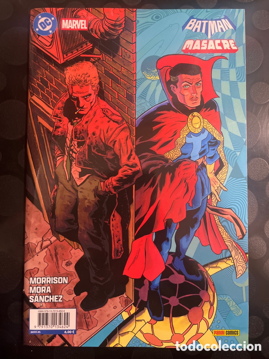 C&oacute;mics: BATMAN & MASACRE ONE SHOT DC & MARVEL PORTADA ALTERNATIVA DE HAYDEN SHERMAN ( 2026 )