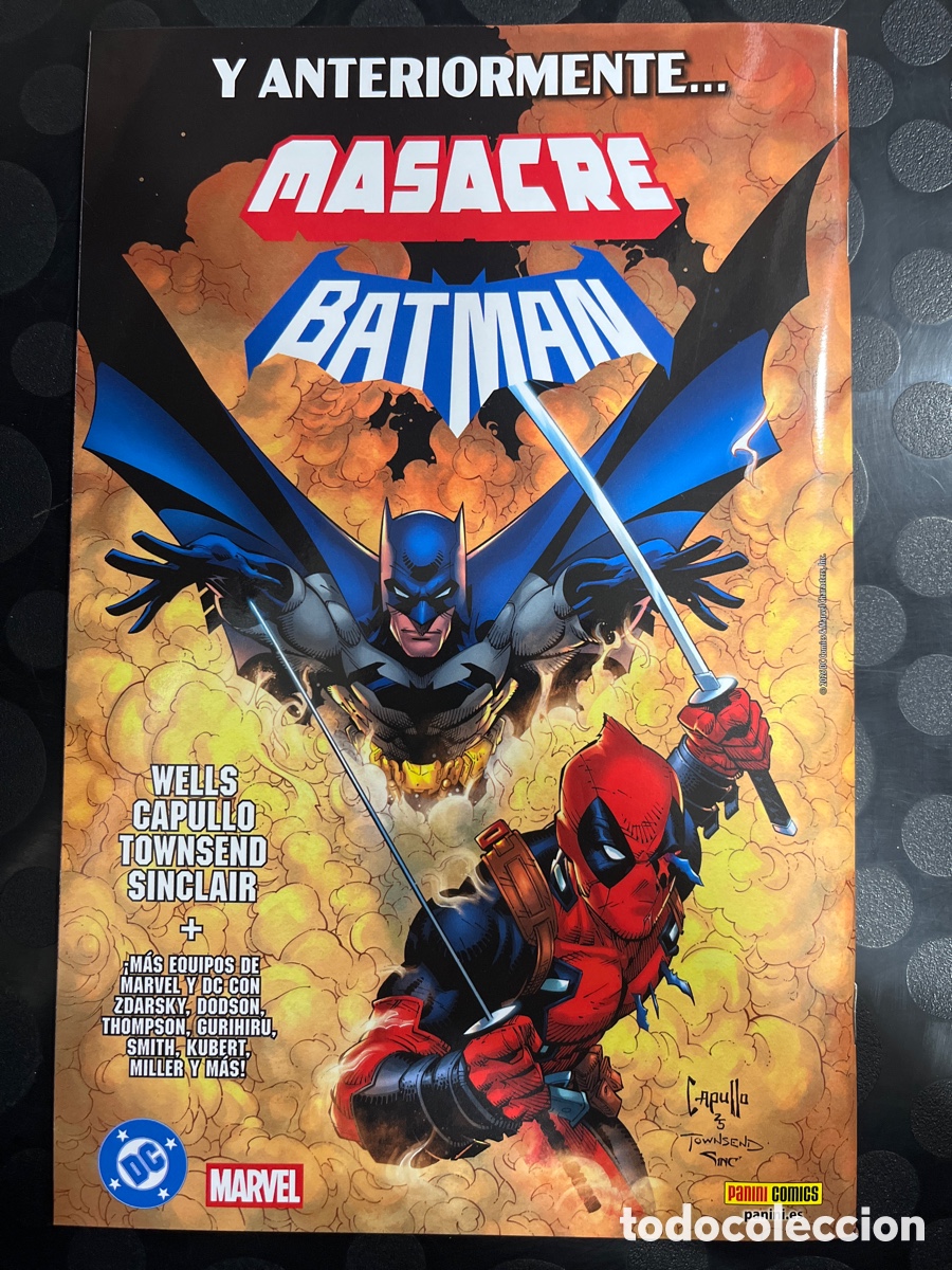 C&oacute;mics: BATMAN & MASACRE ONE SHOT DC & MARVEL ( 2026 ) - Foto 2