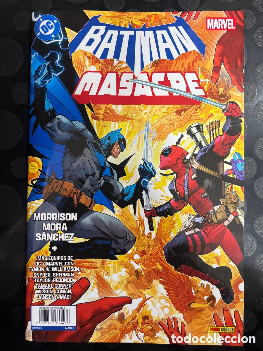 C&oacute;mics: BATMAN & MASACRE ONE SHOT DC & MARVEL ( 2026 )