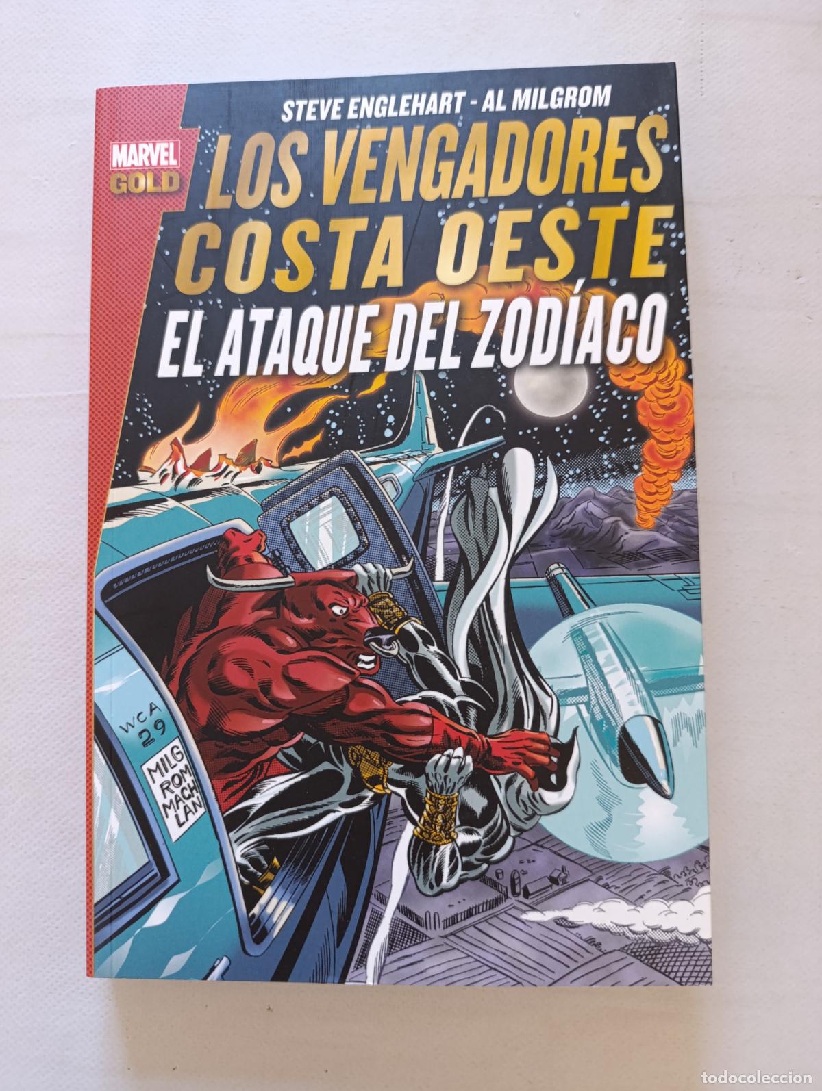 C&oacute;mics: LOS VENGADORES COSTA OESTE: EL ATAQUE DEL ZODIACO - MARVEL GOLD - PANINI (Z2w)