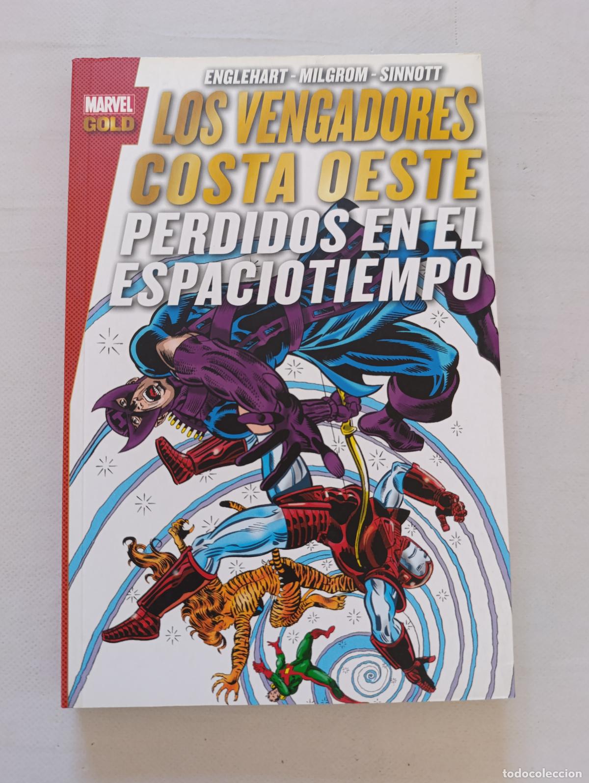 C&oacute;mics: LOS VENGADORES COSTA OESTE: PERDIDOS EN EL ESPACIOTIEMPO - MARVEL GOLD - PANINI (Z2w)