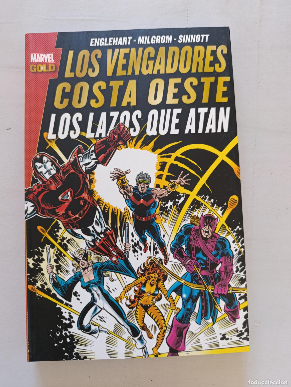 C&oacute;mics: LOS VENGADORES COSTA OESTE: LOS LAZOS QUE ATAN - MARVEL GOLD - PANINI (Z2w)