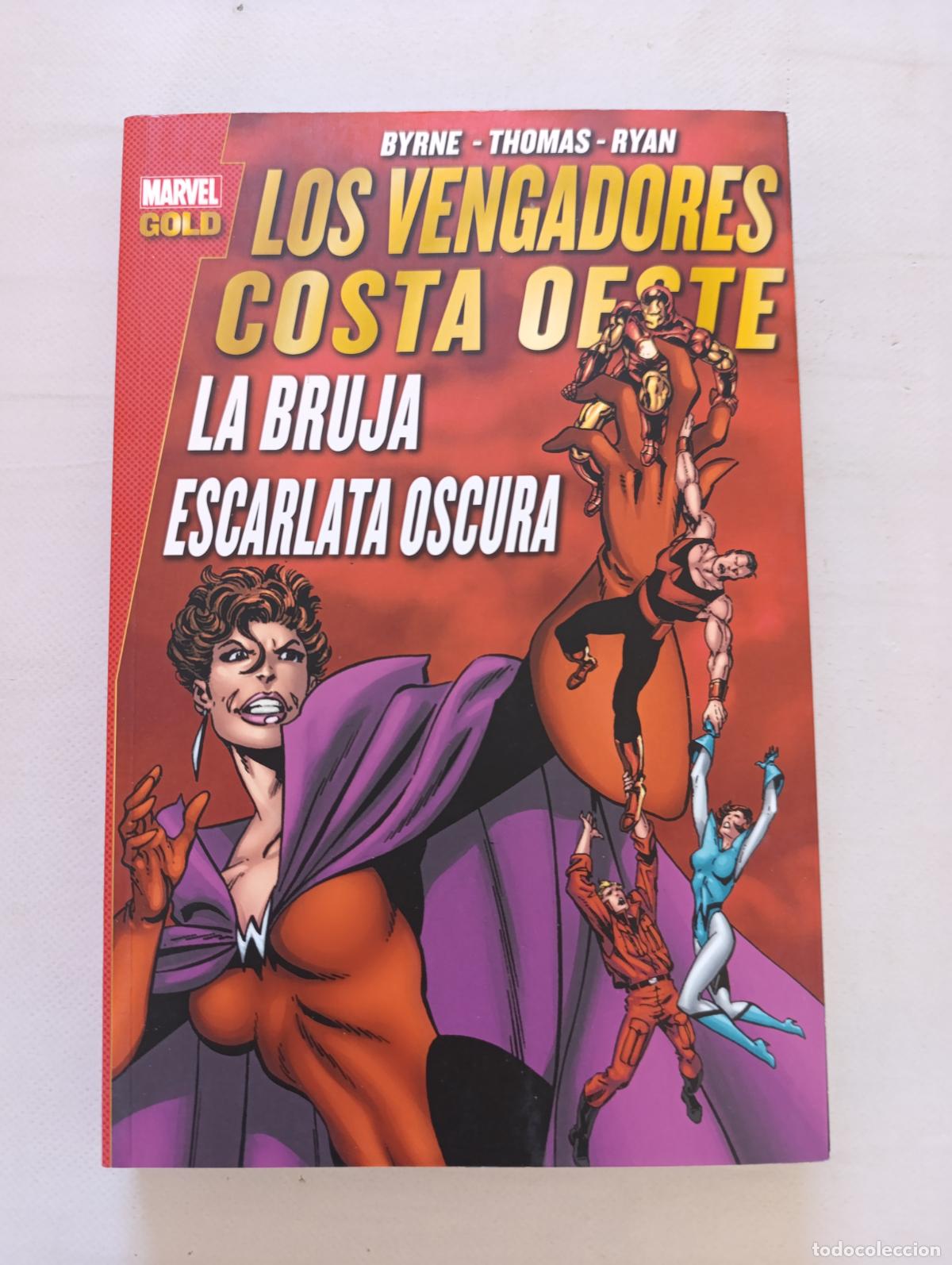 C&oacute;mics: LOS VENGADORES COSTA OESTE: LA BRUJA ESCARLATA OSCURA - MARVEL GOLD - PANINI (HCw)