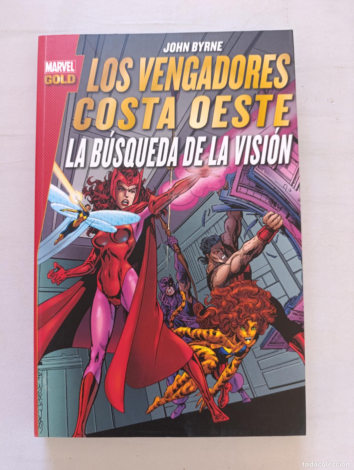 C&oacute;mics: LOS VENGADORES COSTA OESTE: LA BUSQUEDA DE LA VISION - MARVEL GOLD - PANINI (HC)