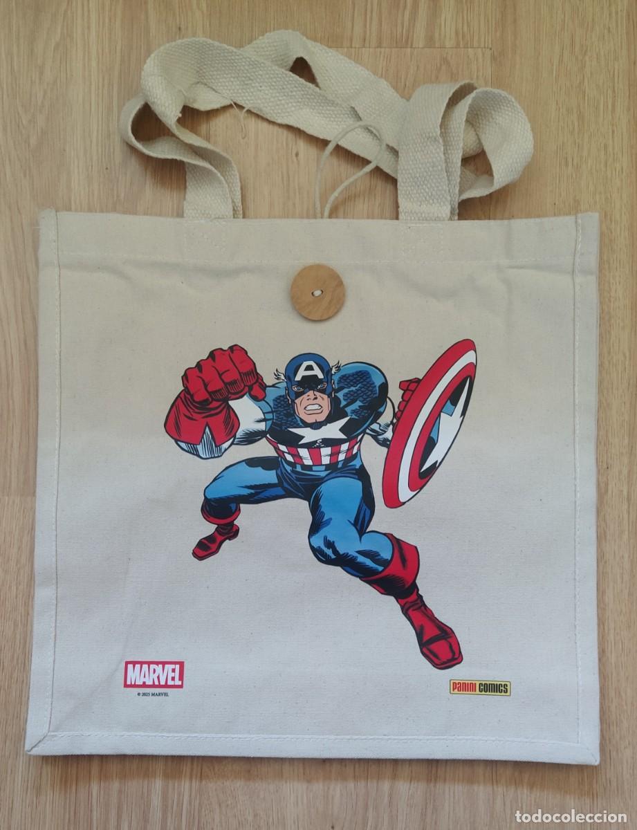 C&oacute;mics: Bolsa de tela Capit&aacute;n Am&eacute;rica