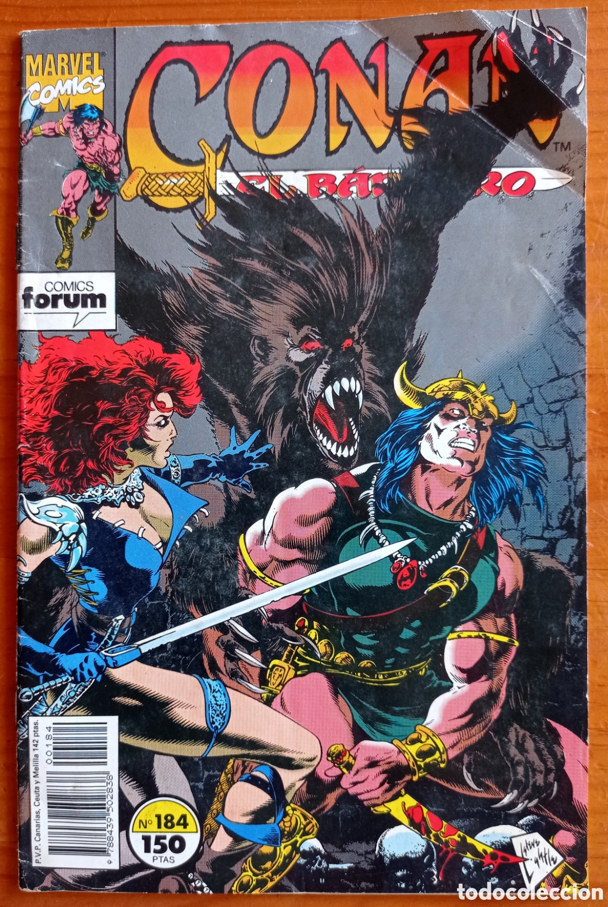 C&oacute;mics: CONAN EL B&Aacute;RBARO N&Uacute;MERO 184
