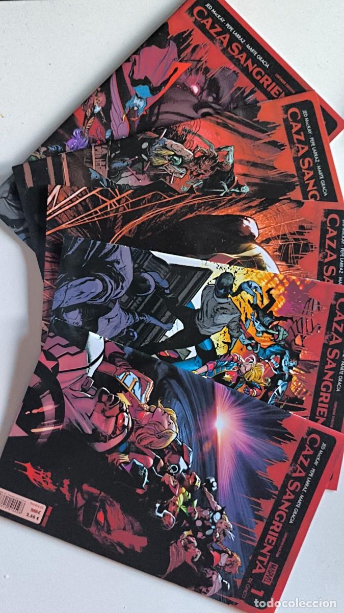 C&oacute;mics: Caza Sangrienta Red Band Completa 5 n&uacute;meros - Panini - Jed mackay y Pepe Larraz Marvel