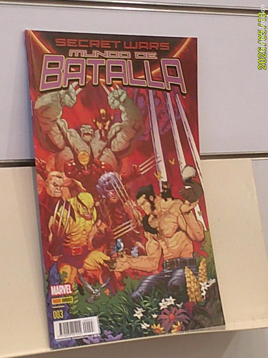 C&oacute;mics: SECRET WARS MUNDO DE BATALLA N&ordm; 3 MARVEL - PANINI