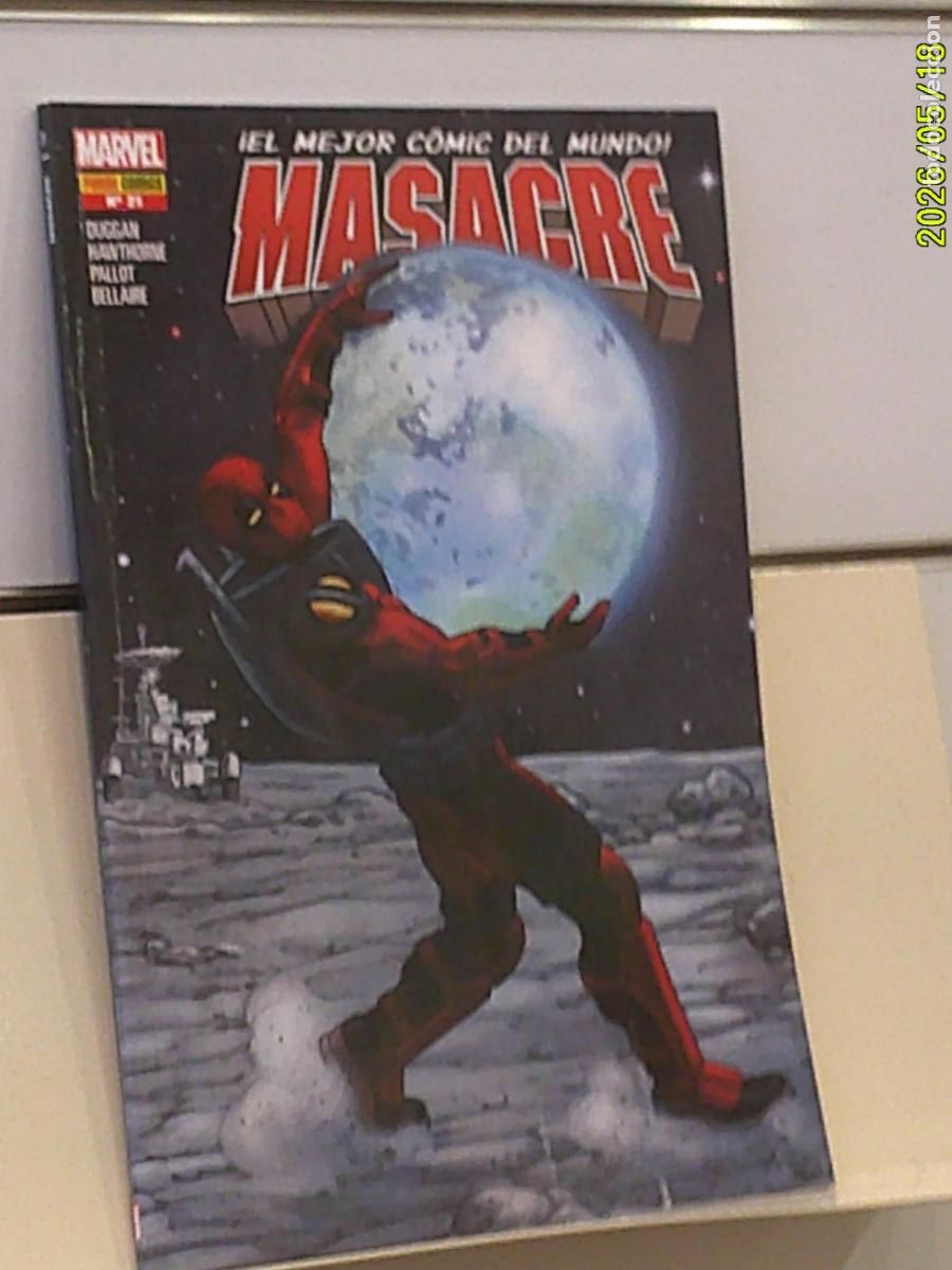 C&oacute;mics: MASACRE N&ordm; 21 MARVEL - PANINI