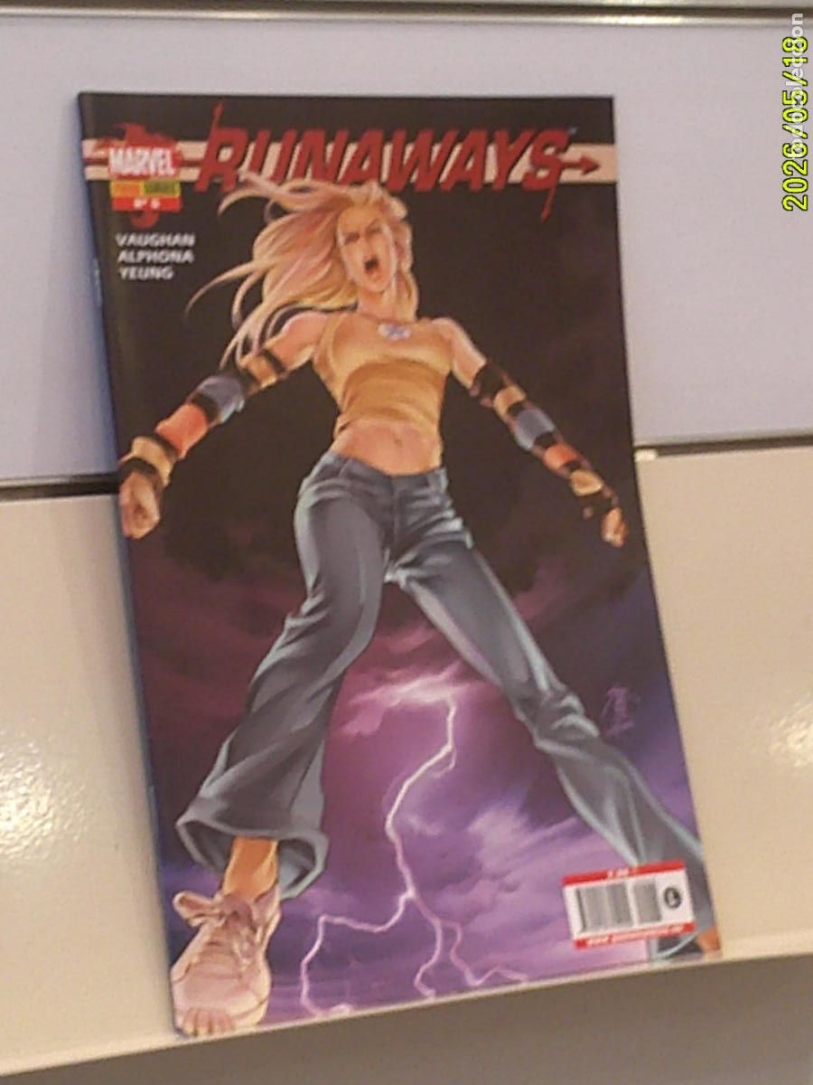 C&oacute;mics: RUNAWAYS VOL. 1 N&ordm; 5 MARVEL - PANINI