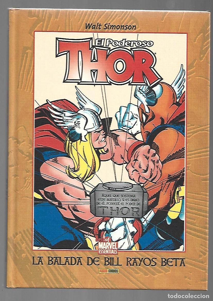 C&oacute;mics: Thor, Best of Marvel Essentials 1: la balada de Bill Rayos Beta, 2007, Panini, impecable