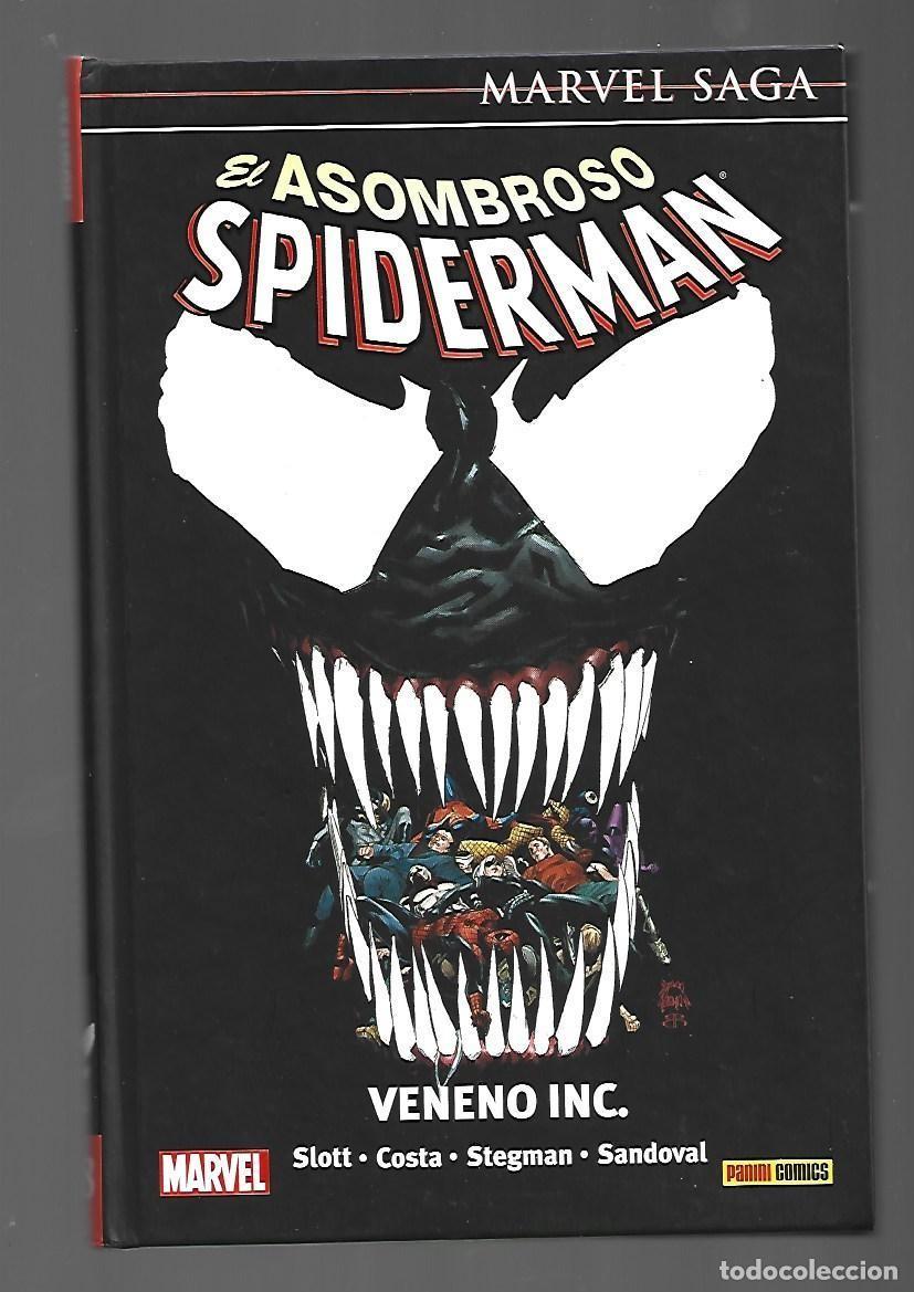 C&oacute;mics: Marvel Saga, 128. Asombroso Spiderman, 58: Veneno inc., 2021, Panini, impecable