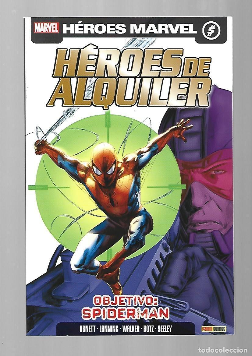 C&oacute;mics: H&eacute;roes de alquiler, 2, Objetivo: Spiderman, 2012, Panini, impecable
