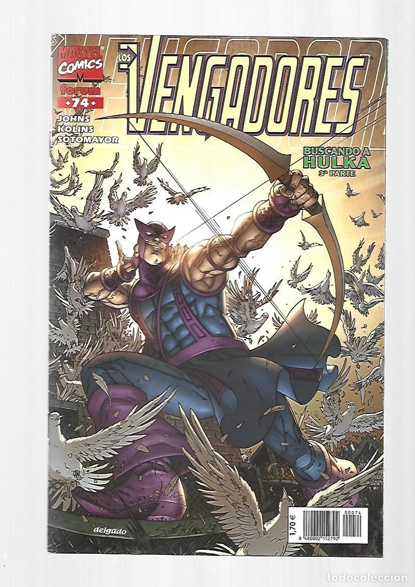 C&oacute;mics: Los vengadores, vol. III, 74, 2004, Forum, muy buen estado