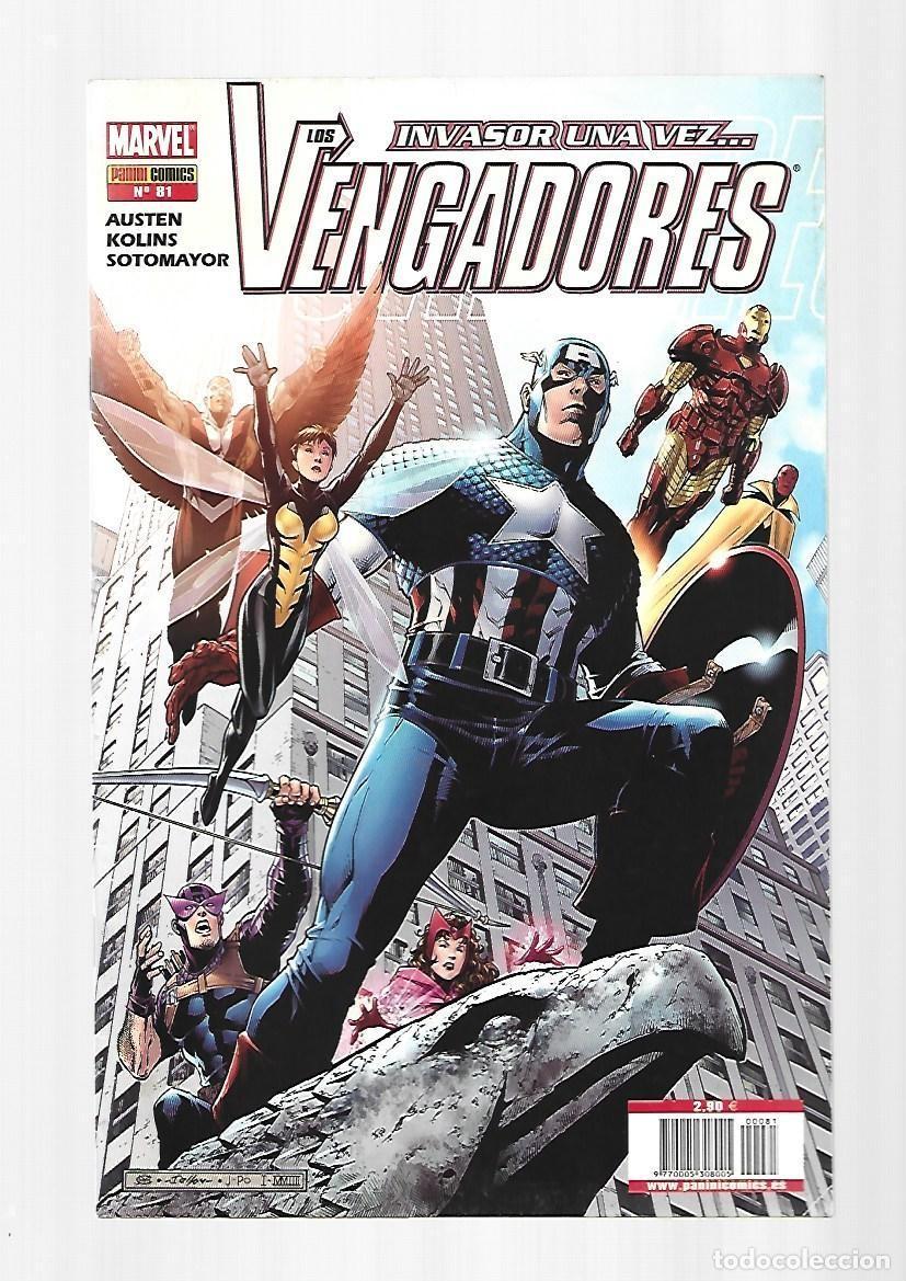 C&oacute;mics: Los vengadores, Vol. III, 81, 2005, Panini, muy buen estado