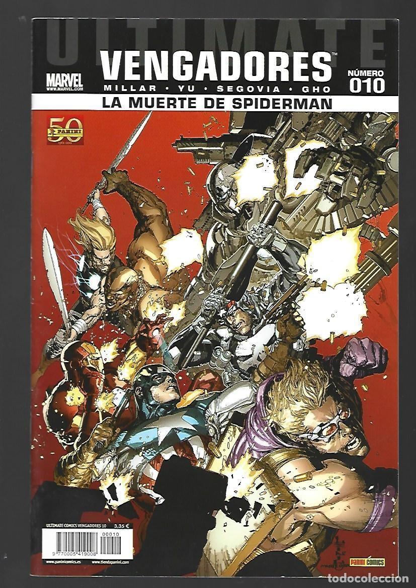 C&oacute;mics: Ultimate Vengadores, 10: la muerte de Spiderman, 2011, Panini, impecable