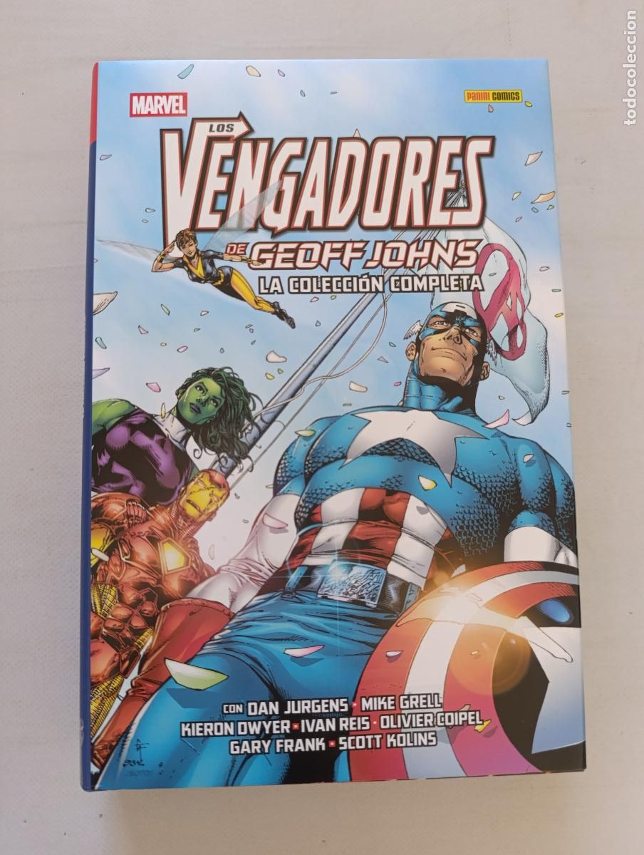 C&oacute;mics: LOS VENGADORES DE GEOFF JOHNS - LA COLECCION COMPLETA - MARVEL - PANINI - TAPA DURA (355)