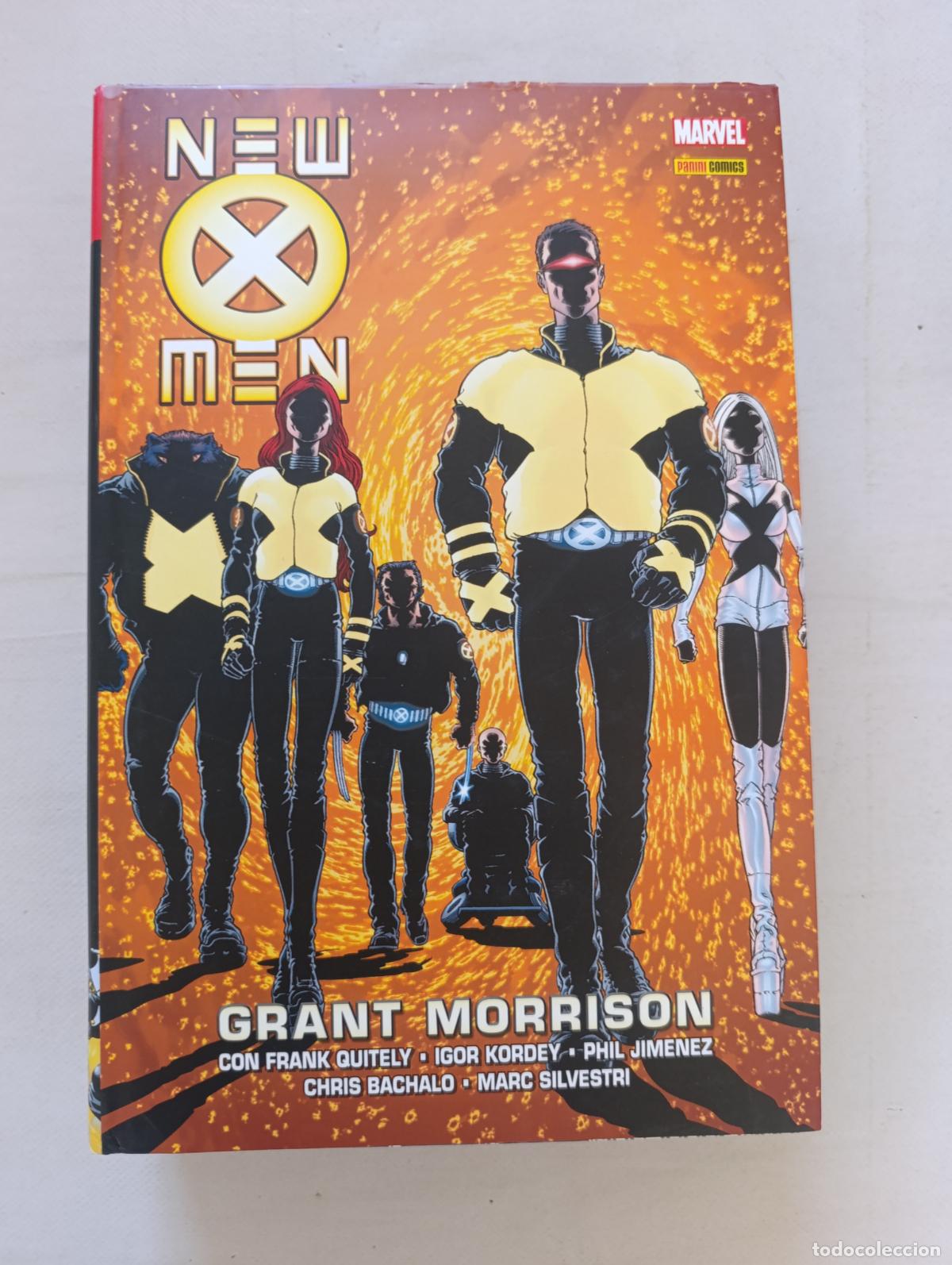 C&oacute;mics: NEW X MEN - GRANT MORRISON - MARVEL OMNIBUS - PANINI - TAPA DURA (368w)