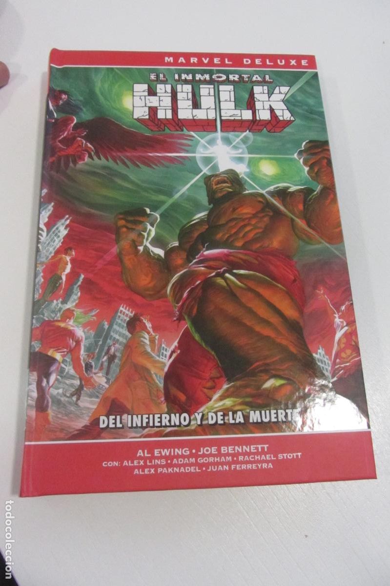 C&oacute;mics: EL INMORTAL HULK N&ordm; 5 DEL INFIERNO Y DE LA MUERTE AL EWING JOE BENNETT MARVEL DELUXE PANINI