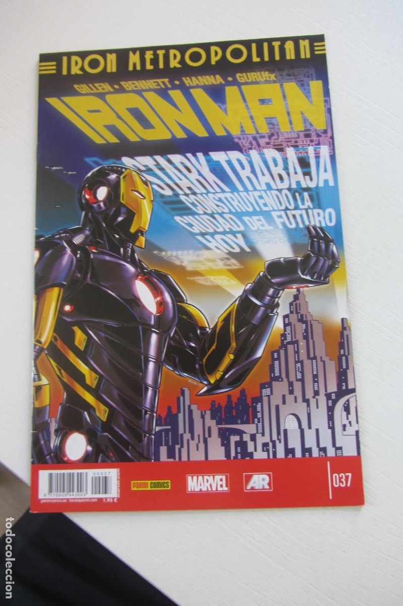 C&oacute;mics: IRON MAN - N&ordm; 37 - 037 - VOL 1 - Iron Metropolitan - PANINI ARX72