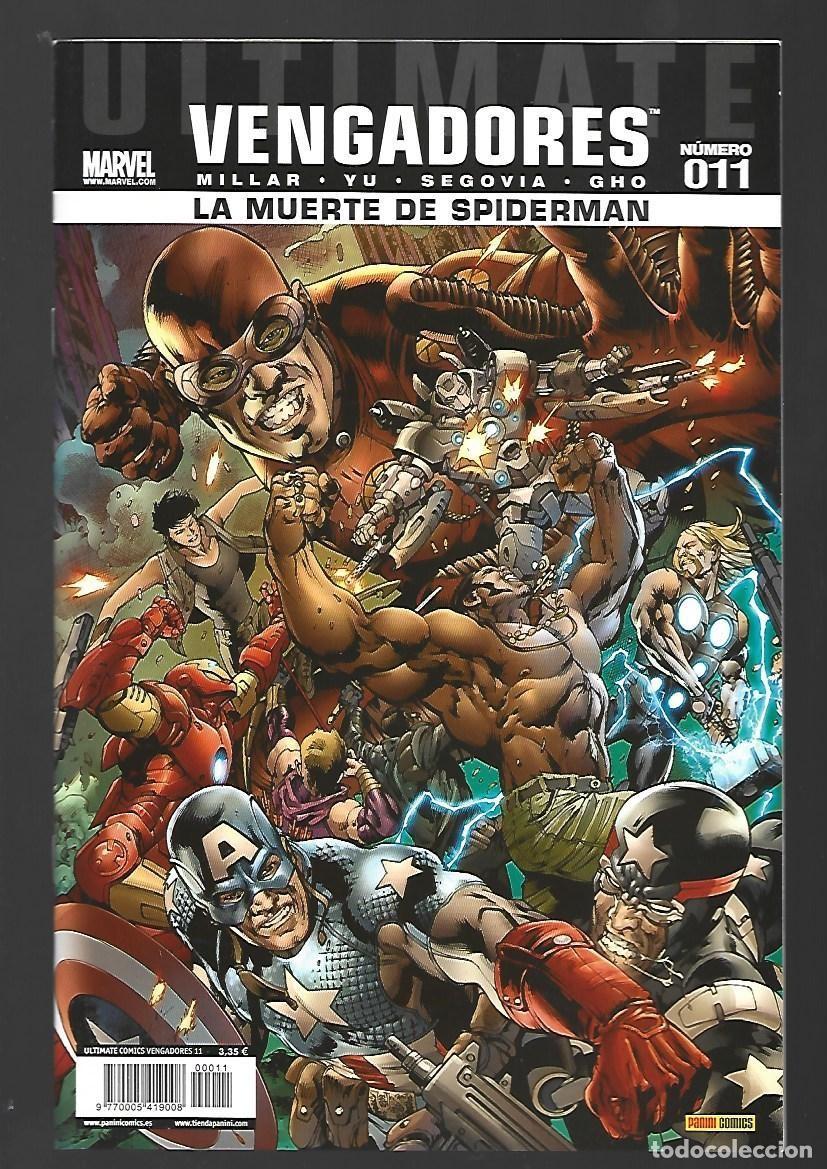 C&oacute;mics: Ultimate Vengadores, 11: la muerte de Spiderman, 2011, Panini, impecable