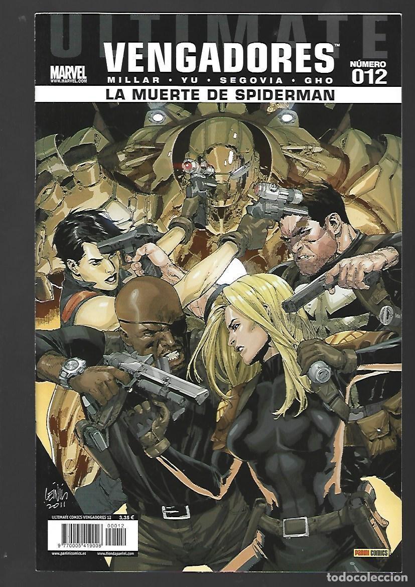 C&oacute;mics: Ultimate Vengadores, 12: la muerte de Spiderman, 2011, Panini, impecable