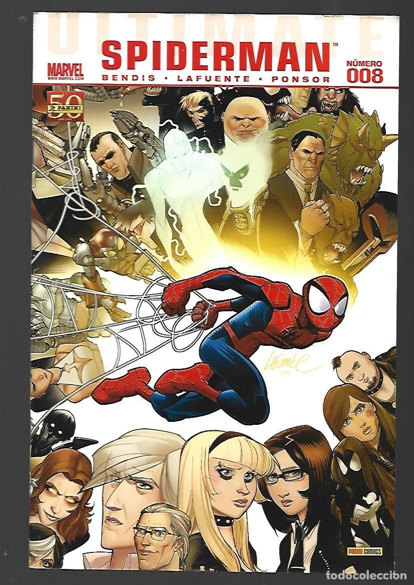 C&oacute;mics: Ultimate Spiderman 008, 2001, Panini, muy buen estado