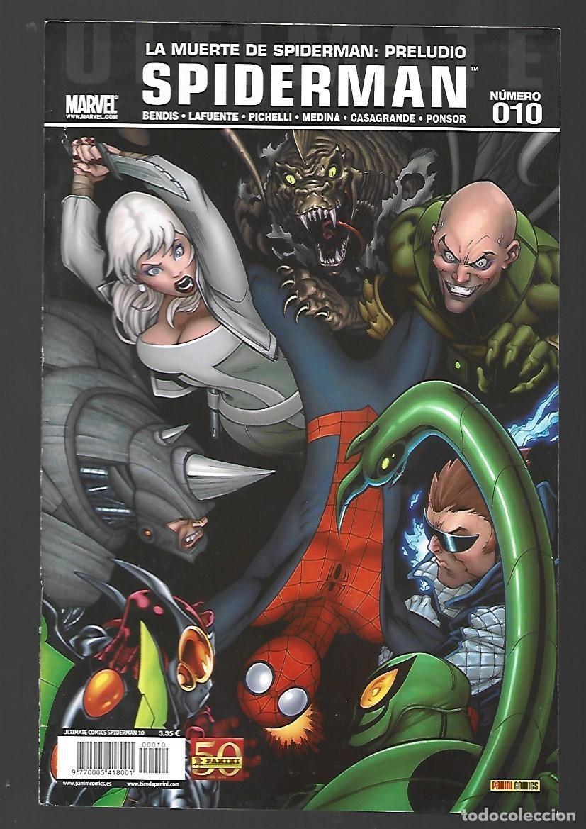 C&oacute;mics: Ultimate Spiderman 010: la muerte de Spiderman, preludio, 2001, Panini, muy buen estado