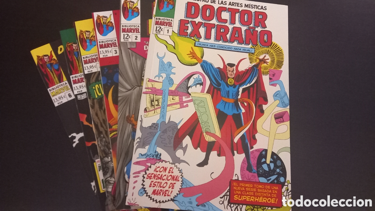 C&oacute;mics: Biblioteca Marvel Doctor Extra&ntilde;o 1 a 6 (Panini) - Foto 1