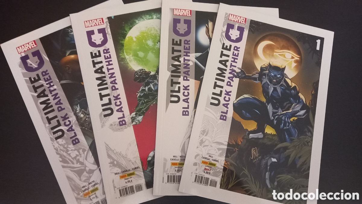C&oacute;mics: Ultimate Black Panther tomos 1 a 4 (Panini) - Foto 1