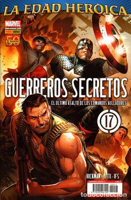 C&oacute;mics: GUERREROS SECRETOS N&ordm; 17 - GRAPA PANINI - MUY BUEN ESTADO