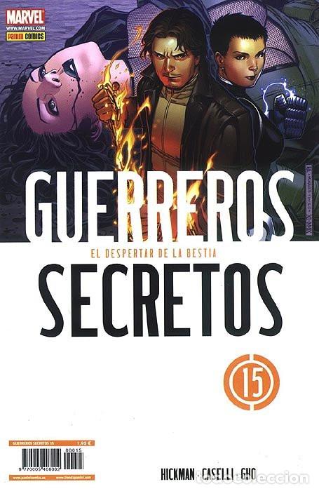 C&oacute;mics: GUERREROS SECRETOS N&ordm; 15 - GRAPA PANINI - MUY BUEN ESTADO