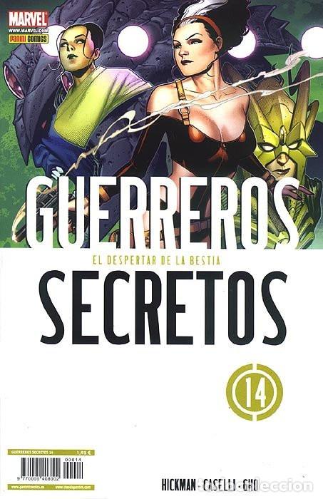 C&oacute;mics: GUERREROS SECRETOS N&ordm; 14 - GRAPA PANINI - MUY BUEN ESTADO